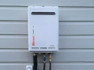 rinnai infinity hot water system in wellington