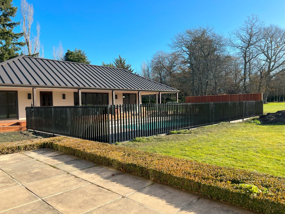 aluminium fencing in Christchurch
