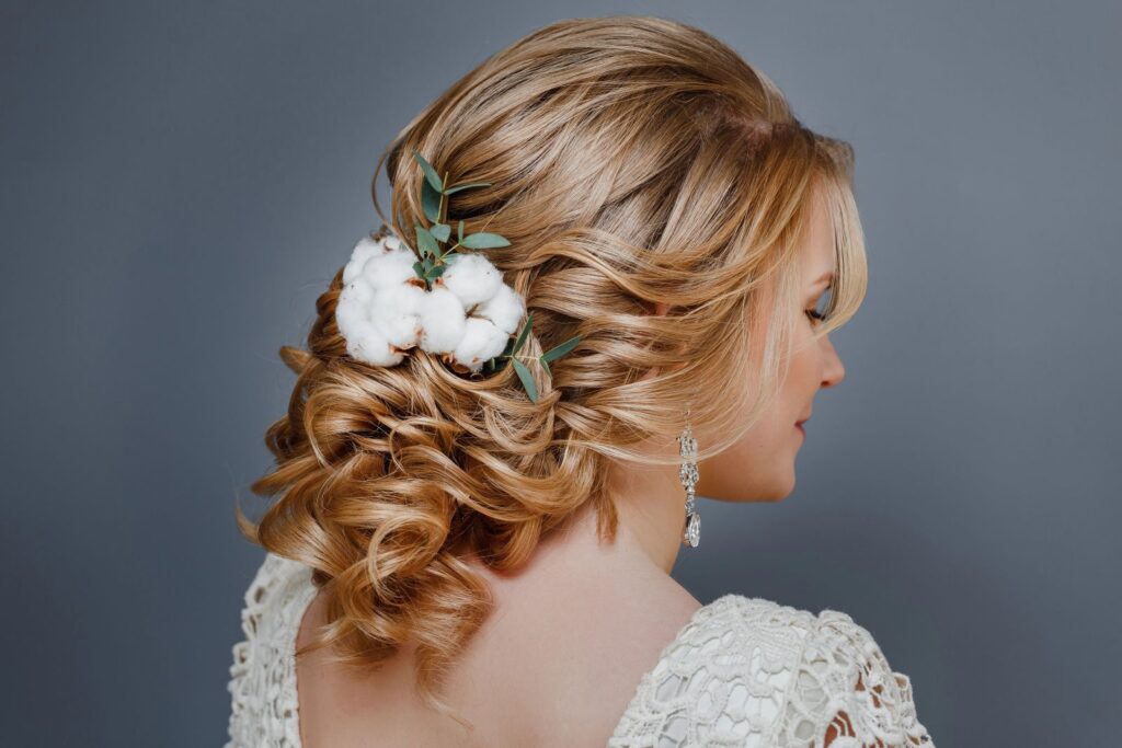bridal hair style